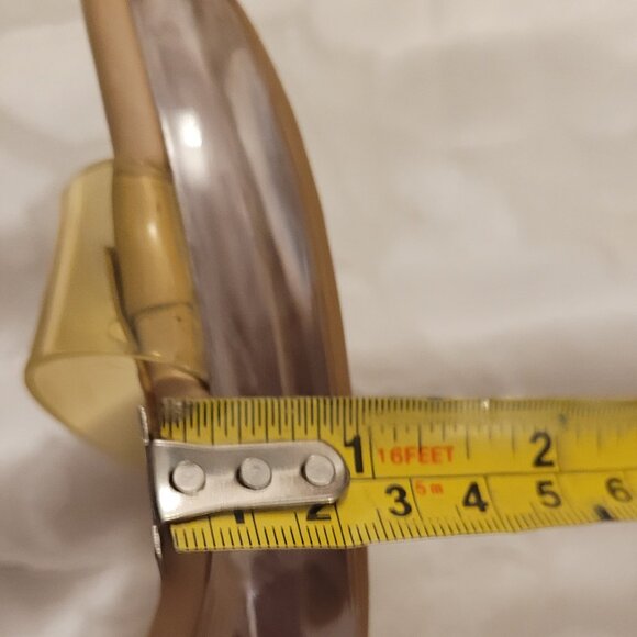 NWOT BG 2-Koool Lucite Heel Sandals - Picture 8 of 9